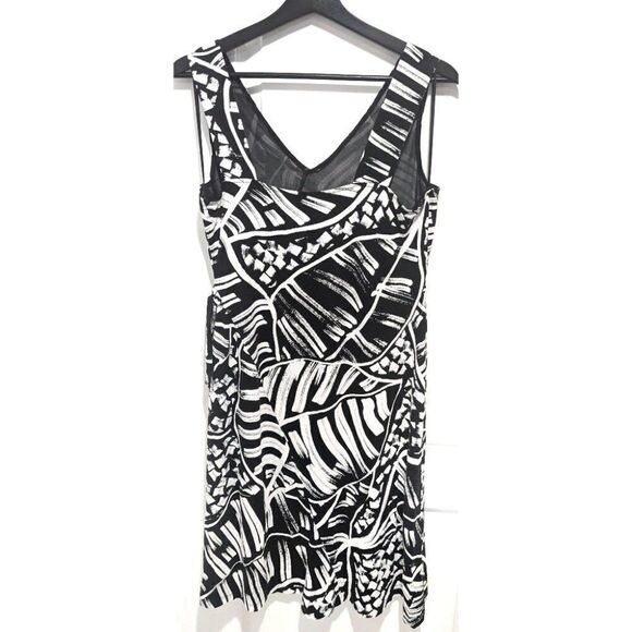 Nwt Nic+Zoe | Moonlit Palm Dress with cinched waist - Picture 6 of 12